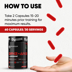 Denz-Argi L-Arginine - 60 Capsules
