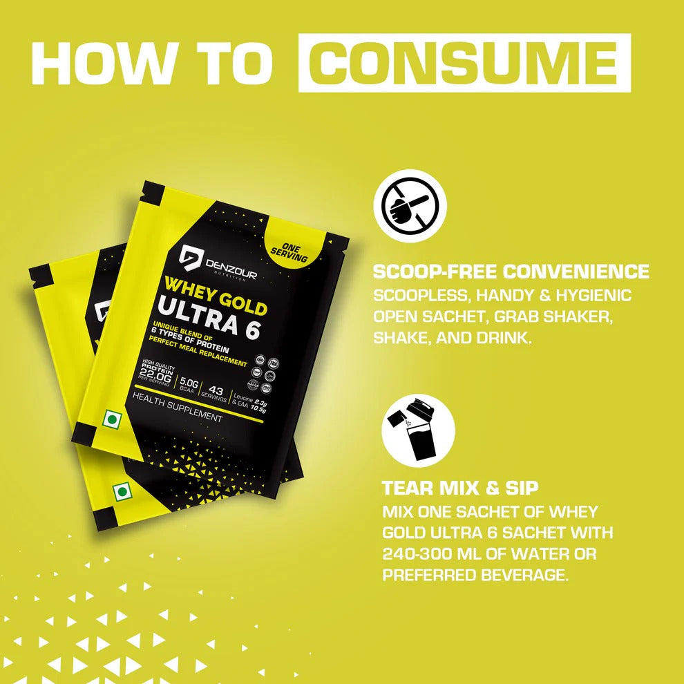 Denzour Whey Gold Ultra 6 Protein