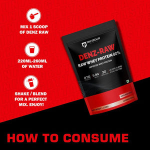 Denz-Raw 80% Whey Protein