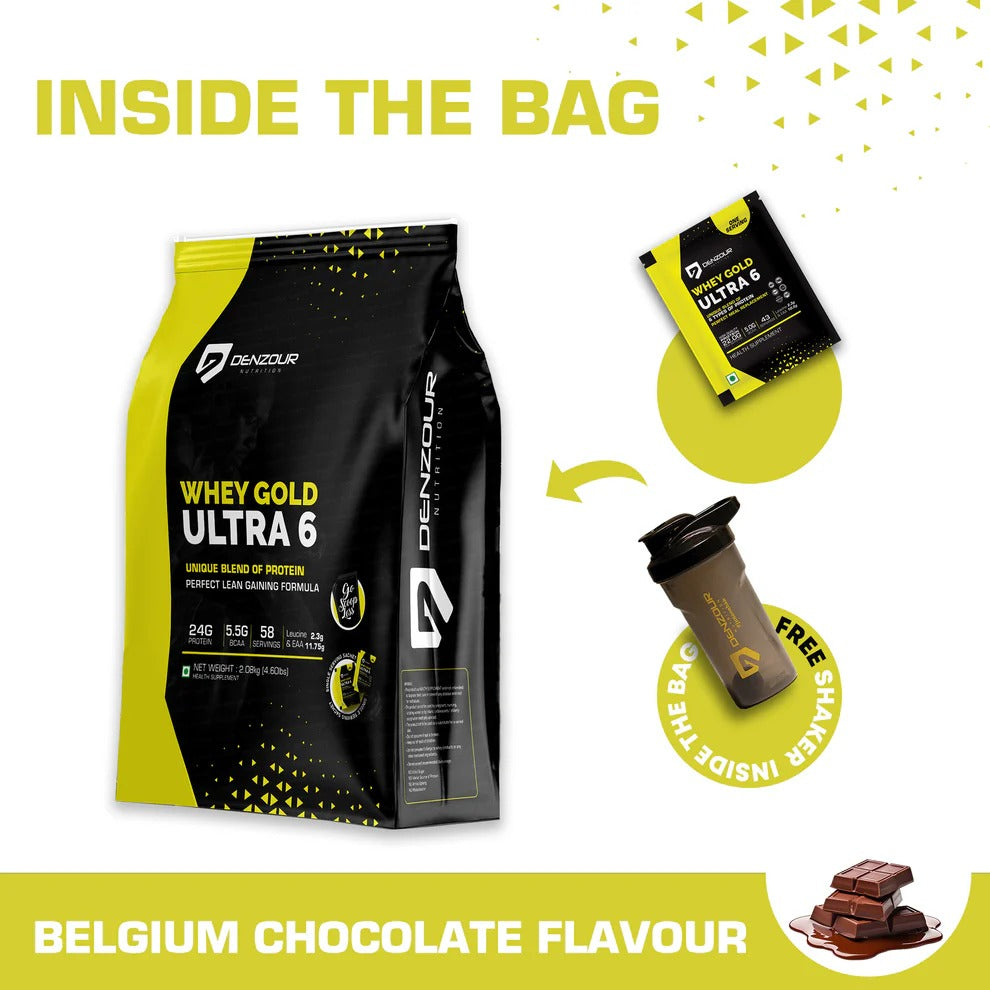 Denzour Whey Gold Ultra 6 Protein