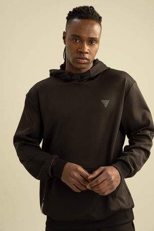 Fit Standart Fit Kapüşonlu Sporcu Sweatshirt